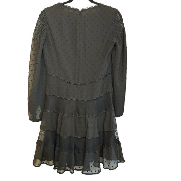 Bardot Black Mae Lace Dress - Size 6 - Picture 4 of 8